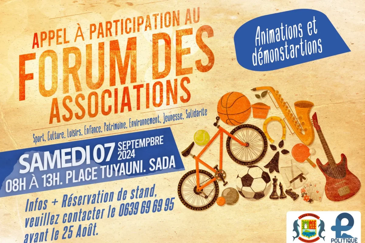 Participez au forum des associations 2024 à Sada