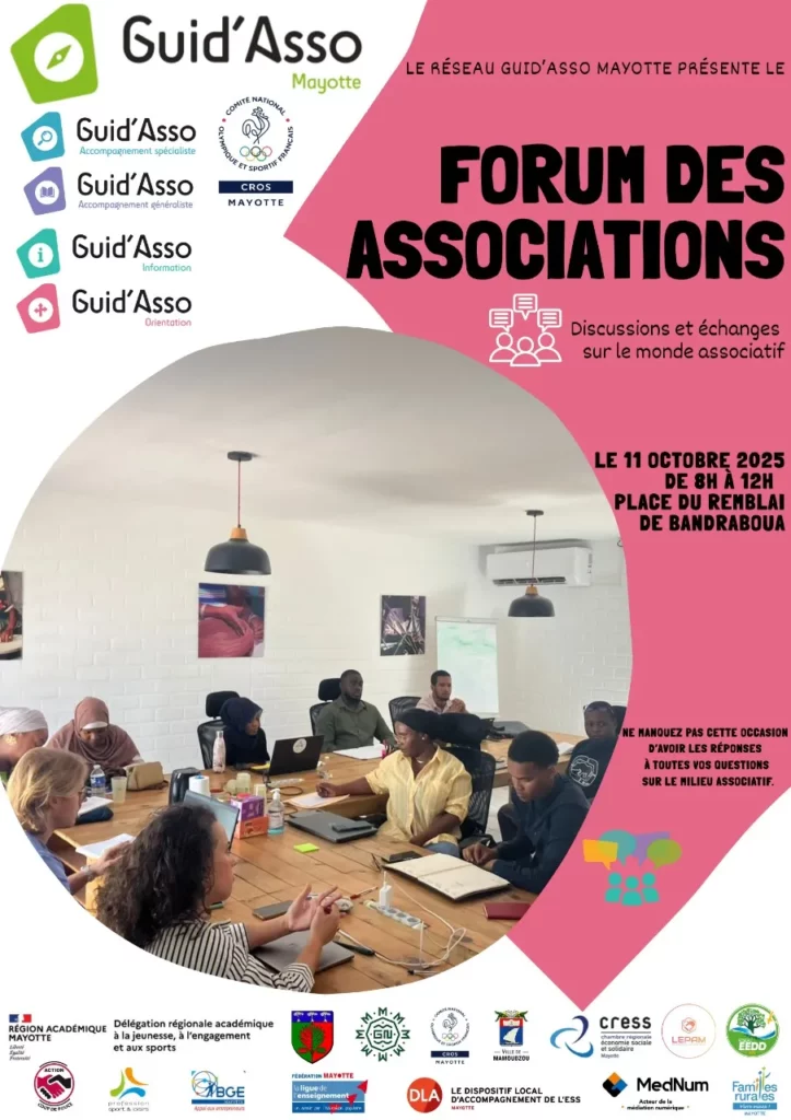 Forum des associations par La Ligue de l'Enseignement de Mayotte | Le Mahorais