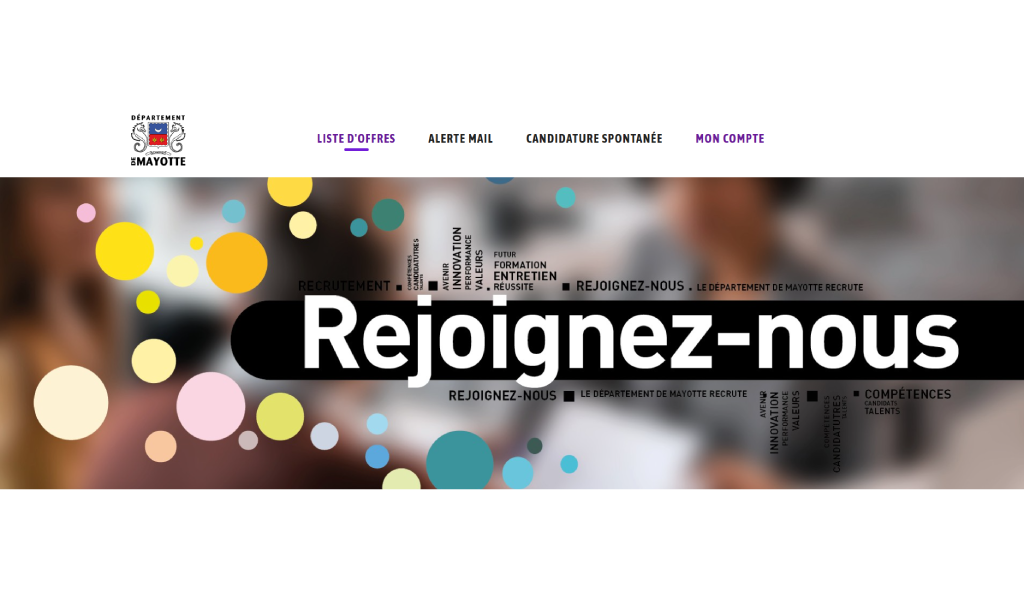 Un nouveau site pour le recrutement au Département de Mayotte : Pourquoi faire ?