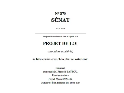 Illustration du projet de Loi contre la vie chère dans les outre-mer | Le Mahorais